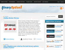 Tablet Screenshot of binary-options-trader.com